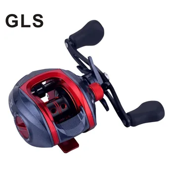 GLS mærke metal, sort/rød dråbe vand hjul magnetiske bremse. Metal-wire hjul. Kædehjul, 9-speed-magnetisk tilpasning fiskehjul