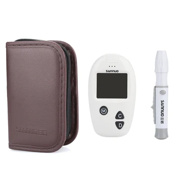 Glucose Meter Plastik Krop, Pleje Glucometer Overvågning System Tester Hurtig Påvisning Holdbare Hvid Glycuresis Ældste Pen Analyzer