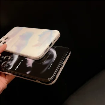 Gradvis Aurora Phone Case For iPhone 11 12 Pro Max antal XR XS Max X 7 8 Plus SE2 Stødsikkert Telefonen Bagsiden
