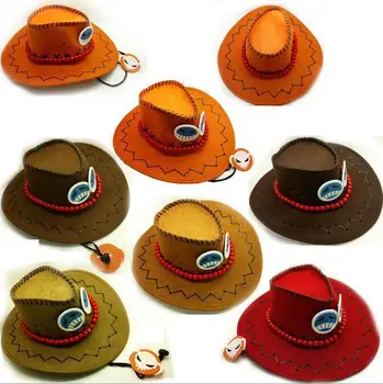 Gratis Forsendelse Cool En Pece Brand Knytnæve - Portg D Es Hat Cap Cosplay Prop Kostume [ kan vælge 7 Farver ]