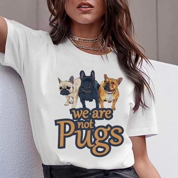 Gravhund Pug Teckel Sjove T-Shirt til Kvinder Harajuku Sød fransk Bulldog Frances tyske Shepherd T-shirt Pit Bull Tshirt bedste Kvindelige