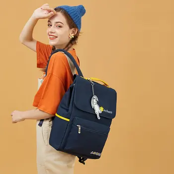 GREATOP Fashion Kvinder Rygsæk Leisure Travel Taske USB-Opladning Kvindelige Laptop Backbag Vandtæt Skoletaske til Piger Mochila