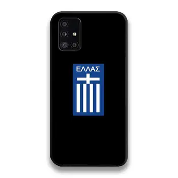 Grækenland græske nationale flag Phone Case For Samsung Galaxy A52 A21S A02S A12, A31 A81 A10 A20E A30 A40 A50 A70 A80 A71 A51 5G