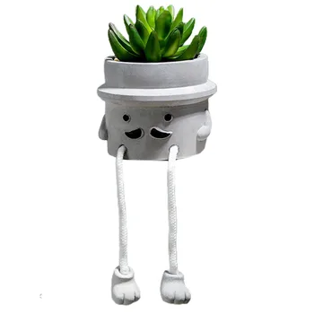 Grøn Plante Dekorative Hængende Dukke Simuleret Potteplante Kreative Kontor Hus Indendørs Desktop Efterligne Grønne Græs