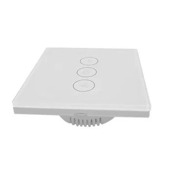 GT-502NL Smart Wifi Tryk Kontakten GB Standard Fan Skifte 3 Bande lyskontakten 100-240V for Alexa Echo Dot EU Stik