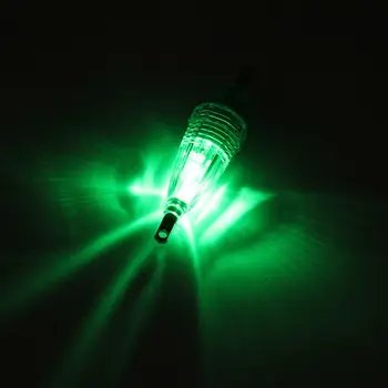 H053 Blinkende LED Dybt Drop Undervands Fiskeri Blæksprutte Lokke Rødt Lys, der Blinker Lampen Nye