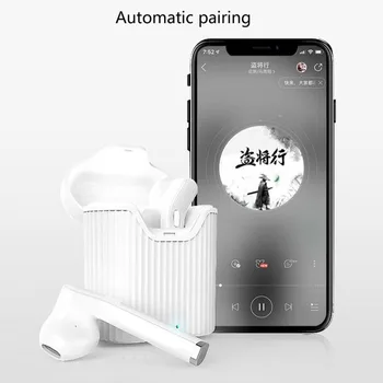 H19T 5.0 Trådløse Bluetooth Hovedtelefoner Bas, Stereo-Hovedtelefoner Sandt TWS Trådløse Høretelefoner, Earbuds Til iOS Android Headset Ørestykke