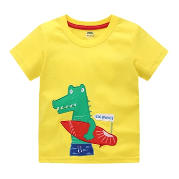 H949 Børn Boy T-shirt Pige Tegnefilm Toppe Søde Baby Bomuld t-Shirts Sommer Tøj Toddler Mode T-Shirts Børn Toppen Kostume