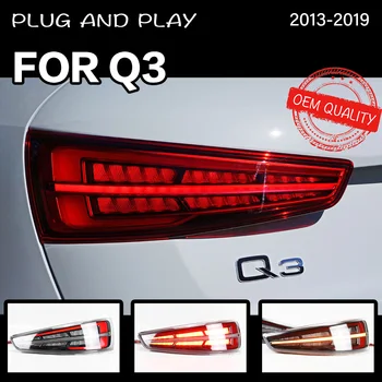 Hale lys for Audi Q3 2013-2019 opdatering af Nye Q3 автомобильные товары baglygte LED-lys tilbehør til bilen Q3 baglygter