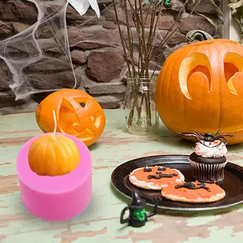 Halloween er Skimmel Græskar Gave Lys Skimmel Aroma Stearinlys Gips Formen For DIY Sæbe Gøre Kage Cookie Cutters Fondant Cutter