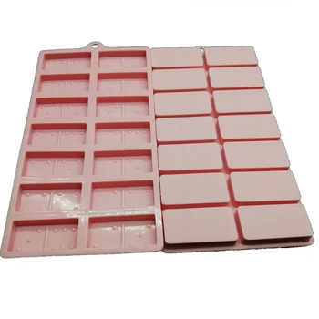 Harpiks Forme Domino Silikone Domino Spil Forme 28 Hulrum Personlig Domino Bagning Chokolade Fondant DIY Forme