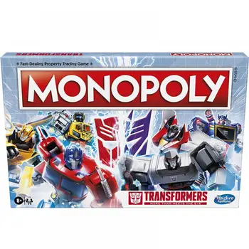 Hasbro Gaming Monopol: Transformers Udgave Pædagogisk Legetøj Familie Part Spil F1660 Bedste Fødselsdag Gaver Gaver