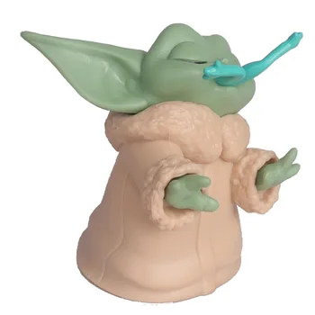 Hasbro Star Wars 5 Baby Yoda Tal opgav designet Baby-Yoda Tal Legetøj til Børn Pvc Anime Figur Legetøj for Børn