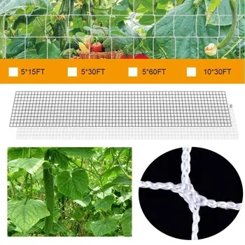 Haven Hegnet Nylon Net klatrestativ Havearbejde Net Plante Hegn Anti-bird Net Plante Espalier Netting For Frugt & Grøntsager