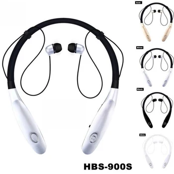 HBS900s Bluetooth-Hovedtelefoner Trådløse Vandtæt Sport Hovedtelefoner Neckband Bass Lyd Trådløse Hovedtelefon Med Mikrofon Til iPhone Xiaomi