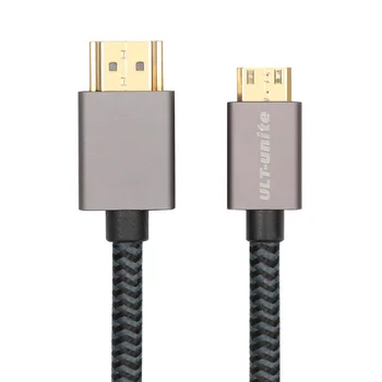 HDMI-kompatibel revolution kabel 4K60Hz video mini HD-kabel SLR forbindelse Fladskærms-Kamera Standard 2.0