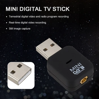 HDTV-PC-TV Stick Mini-USB 2.0 Digital DVB-T Udsendelse Antenne Receiver Tuner til Husstandens TV Se Tilbehør