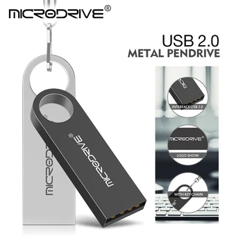 Helt ny Super USB-Flash-Drev, 32GB, 64GB Vandtæt 16GB, 8GB Pen-Drev, Flash metal Opbevaring flashdrev Memory Stick usb-cel
