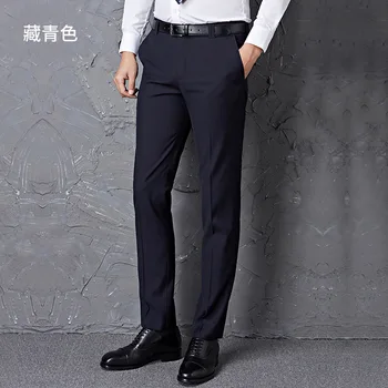 Herre Pants Stor Størrelse S=27-40 Sort han Passer til Bukser, Slim-Fit Business-Bukser Mærke mand foråret 2020 Kina inported tøj