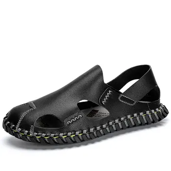 Herre sandels romerske mandlige 2019 arbejde klip herre mode afslappet sandel sandles gummi sko, sandaler, tøfler udendørs platform, sport