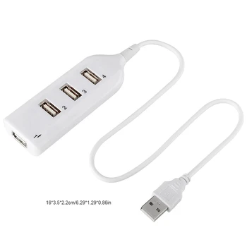 Hi-Speed Hub Adapter USB-Hub Mini USB 2.0 4-Port Splitter Til Bærbare PC, Notebook Modtager computerudstyr Tilbehør