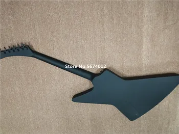 High-end custom version af goose formet explorer dum fotoelektriske guitar hjort hoved formet fingerboard indlæg gratis fragt