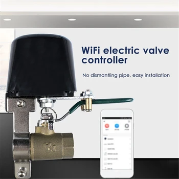 Hjem Smart Wifi Vand Ventil Afspærring Timer Sprinkler Controller APP Fjernbetjening Alexa Google-Assistent Til Ventiler Op Til 1,5
