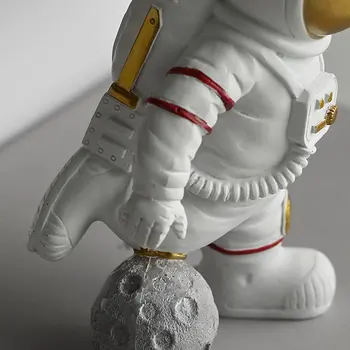 Hjem Stue Lidt Spaceman Astronaut Desktop Stue Dekoration Fødselsdagsgave Pynt