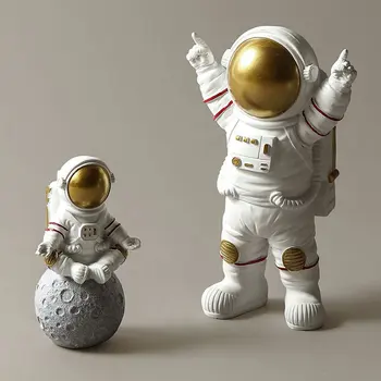 Hjem Stue Lidt Spaceman Astronaut Desktop Stue Dekoration Fødselsdagsgave Pynt