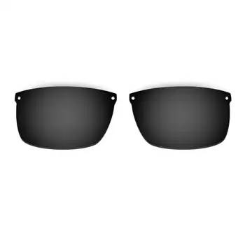 HKUCO For Carbon Klinge Solbriller, Polariserede Udskiftning Linser 2 Par Blå & Sort