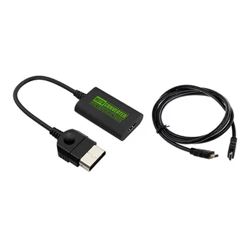 Holdbar HDMI-kompatibel Adapter Kabel spillekonsol Konverter Kabel-Line til Microsoft XBOX Retro Spil Controller Tilbehør
