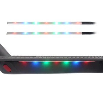 Holdbar Sammenklappelig LED Strip Light Bar for Xiaomi Mijia M365 El-Scooter Nat Cykling Dekorative Lys Cykling Dele