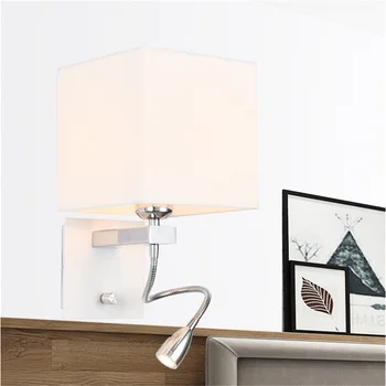 Hongcui væglamper Moderne Kreative Kvadratisk Form Indendørs LED Sconces Lamper Til Hjemmet Gangen