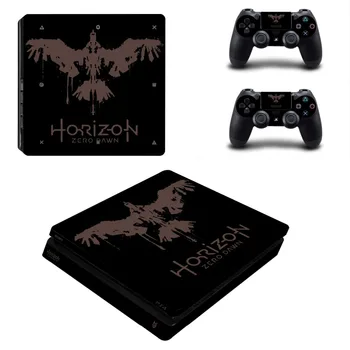 Horizon Nul Dawn PS4 Slank Decal Beskyttende Hud Cover Sticker til PS4 Slim Konsol & Controller Vinyl