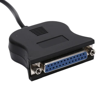 Hot 120cm 1 stk USB 2.0 til 25 Bens Parallel Port Printer Kabel, der er IEEE 1284 USB Til Parallel Adapter Kabel