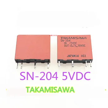 HOT 5VDC relæ SN-204 SN204 5V TAKAMISAWA SN 204 5VDC 5V dc 5 v 4PIN