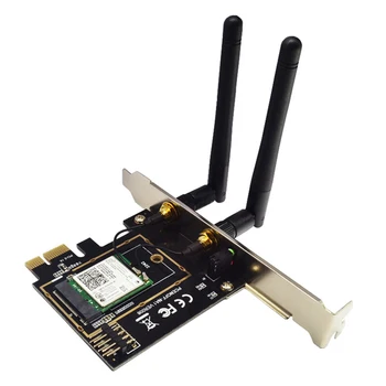 HOT-AX200 WIFI6 Trådløse netkort til PCI-E til NGFF M. 2 WIFI til Trådløst Modul Bluetooth5.1 Desktop Gigabit Netkort
