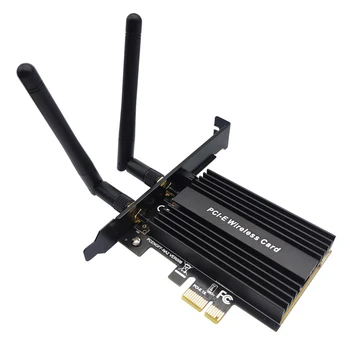 HOT-AX200 WIFI6 Trådløse netkort til PCI-E til NGFF M. 2 WIFI til Trådløst Modul Bluetooth5.1 Desktop Gigabit Netkort