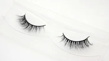 Hot salg 3D Mink Pels strip naturlige tyk overlappende eyelash extension håndlavede Kort falske Øjenvipper fession makeup værktøj