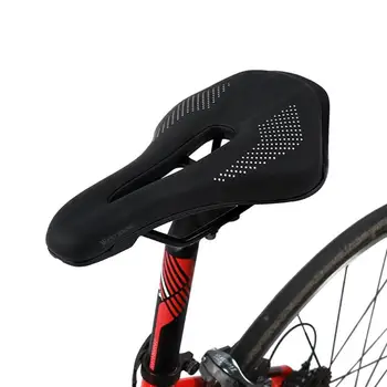 Hot Salg Cykel Sadel Multi-funktion Wear-resistent Sadlen PU Læder MTB Cykel Hule Åndbar sædehynde