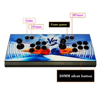 Hot salg Dobbelt joystick Konsoller med pandoras box DX multi spil PCB board,DIY-arkade spil-konsol