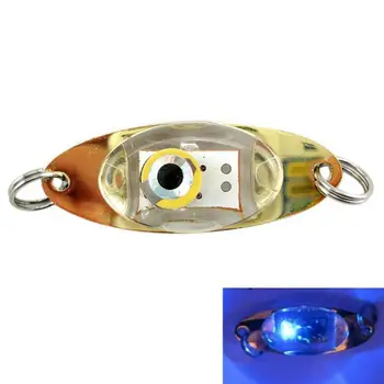 Hot Salg Eye Form Nat Fiskeri Undersøiske Fisk Lokke LED Blinkende Lys Tackle Værktøj