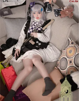 Hot Spil Piger Frontline HK416 Cosplay Kostume Mode Smuk Lilla Kamp Uniform Kvindelige Aktivitet Part Rolle Spiller Tøj