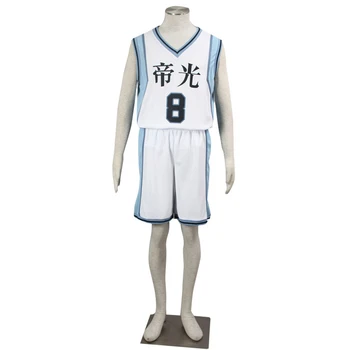 Hot Sælger Japansk Anime Kuroko no Basket Kise Ryota TEIKO NR.8 Nummer 8 basketball trøjer Cosplay Kostumer Til Børne og Voksen
