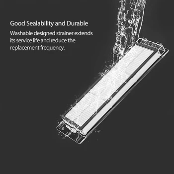 Hoved Børste Hepa-Filter sidebørste Tørre Klude børstedæksel Kit til Xiaomi Mi Robot Støvsuger 2 Roborock S50 S51 Dele
