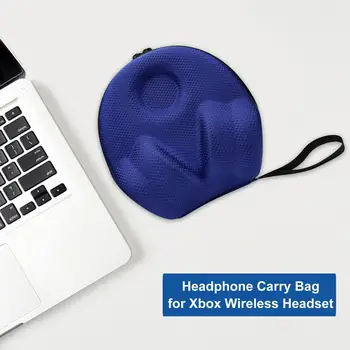 Hovedtelefoner Bærbare opbevaringspose Til XBOX-Serien X/s Wireless Headset Stødsikkert Anti-fald Rejse bæretaske Dækning Lynlås Box