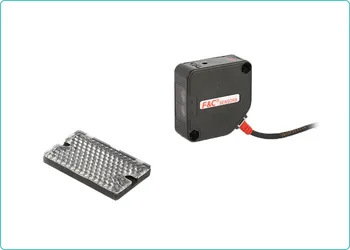 HR-serien DC Rektangulære Fotoelektrisk Sensor, 400 mm tasteafstand Diffus/Retro-Reflekterende Foto Sensor