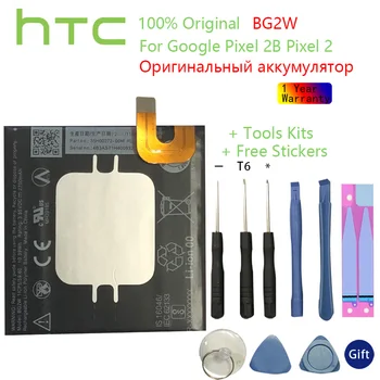 HTC Originale Batterier BG2W Til HTC Google Pixel 2B Pixel 2 Muski Mobiltelefon Udskiftnings Li-ion-Batterier Gave Værktøjer+Klistermærker