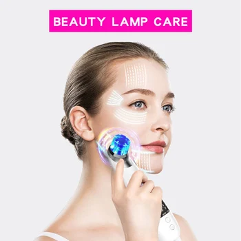 Hudorm Remover Facial Acne Rengøring Af Tre Farve Lys Beroligende Hud Skønhed Værktøjer Facial Massage Hudorm