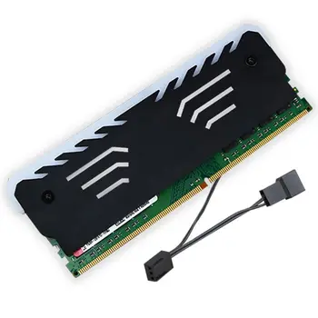 Hukommelse-RAM RGB Køligere køleplade Køling Vest for DIY PC-Spil MOD DDR DDR3 DDR4
